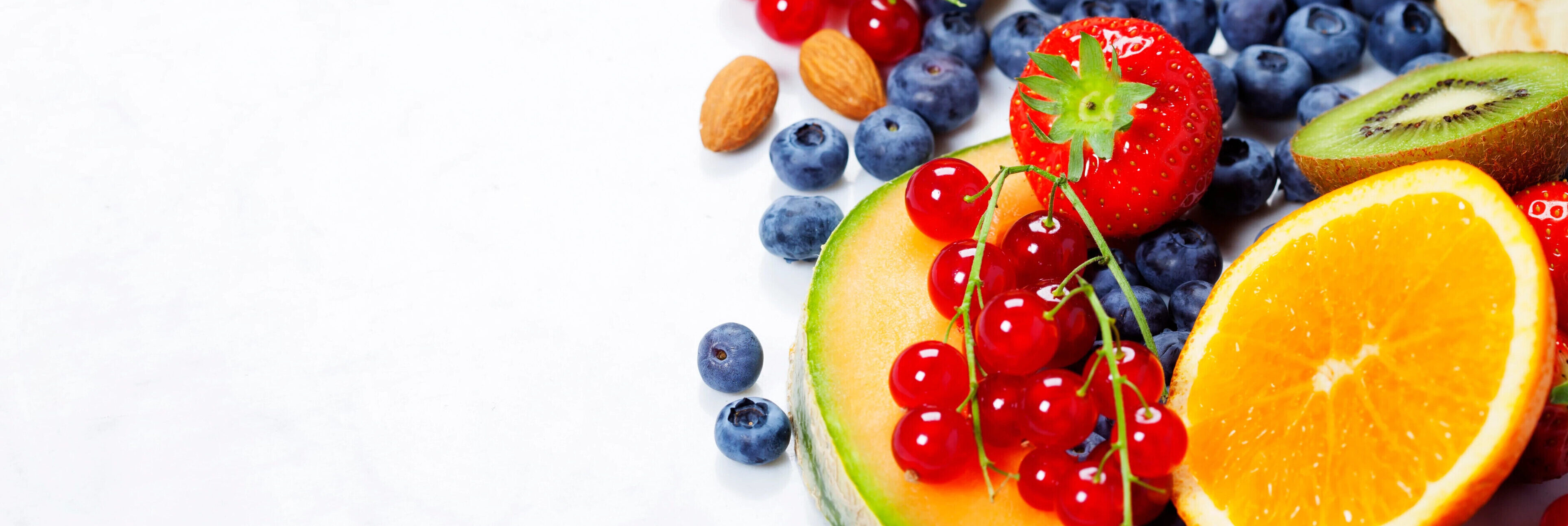 Fruits on Marble Background. Summer or Spring Organic Fruits. Agriculture, Gardening, Harvest Concept